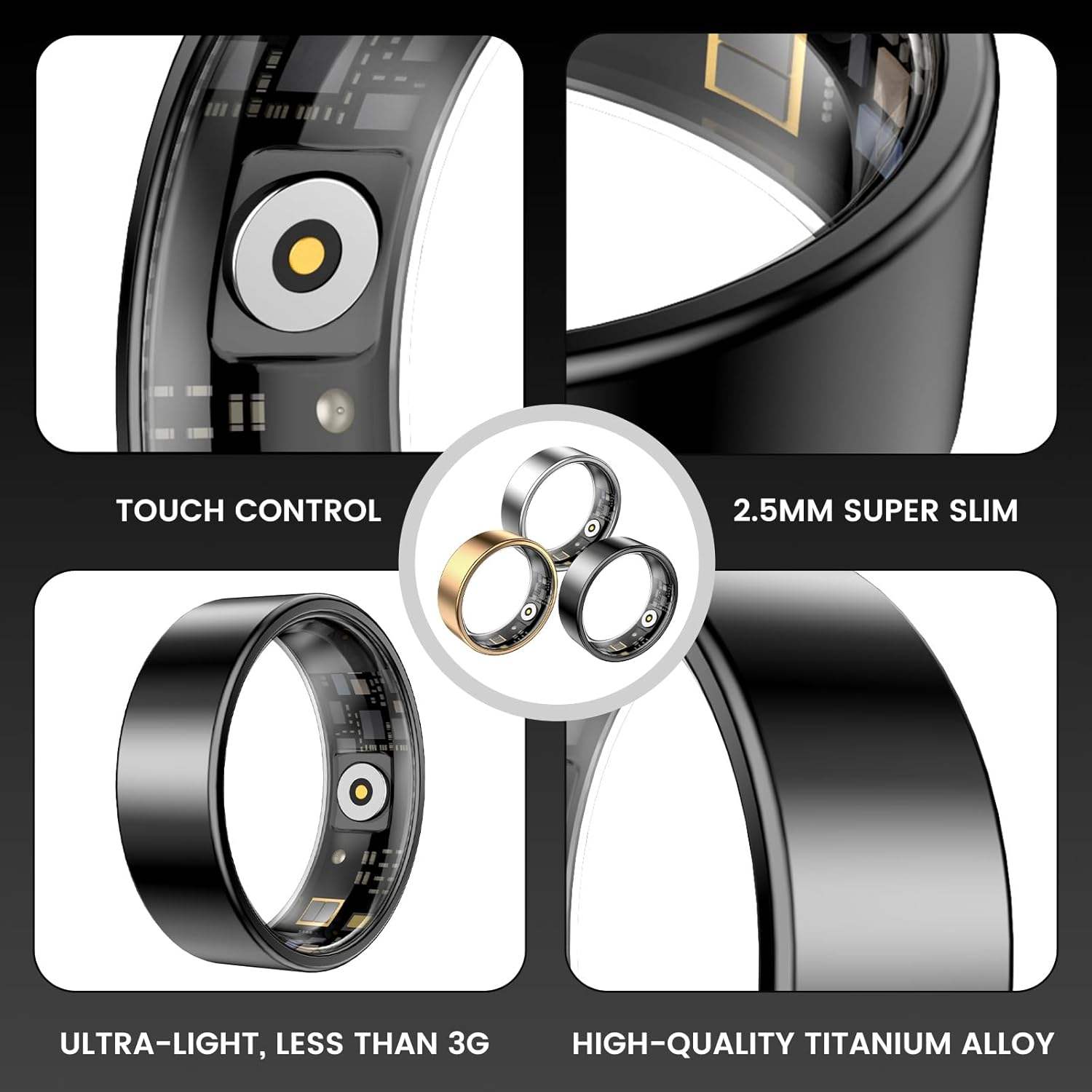 Smart Health Monitoring Ring (Heart Rate & Sleep)