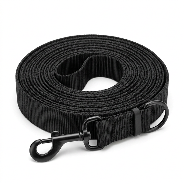 Extra Long Dog Training Lead Strong Tracking Leash Webbing Walking Recall