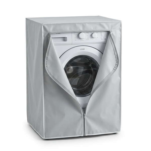 Home PEVA Sunscreen Protective Jacket Washer Dryer Case Washing Machine Cover UK