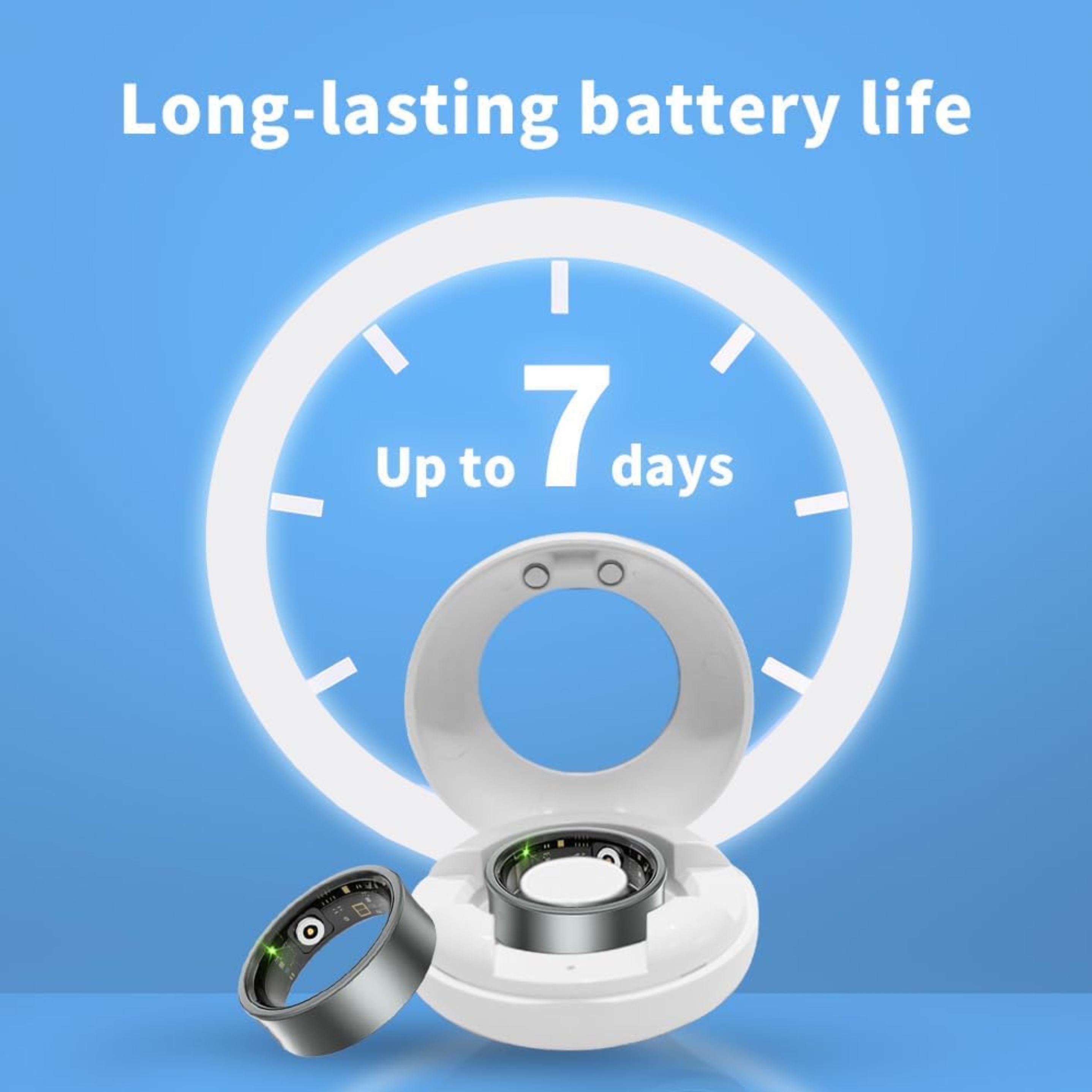 Smart Health Monitoring Ring (Heart Rate & Sleep)