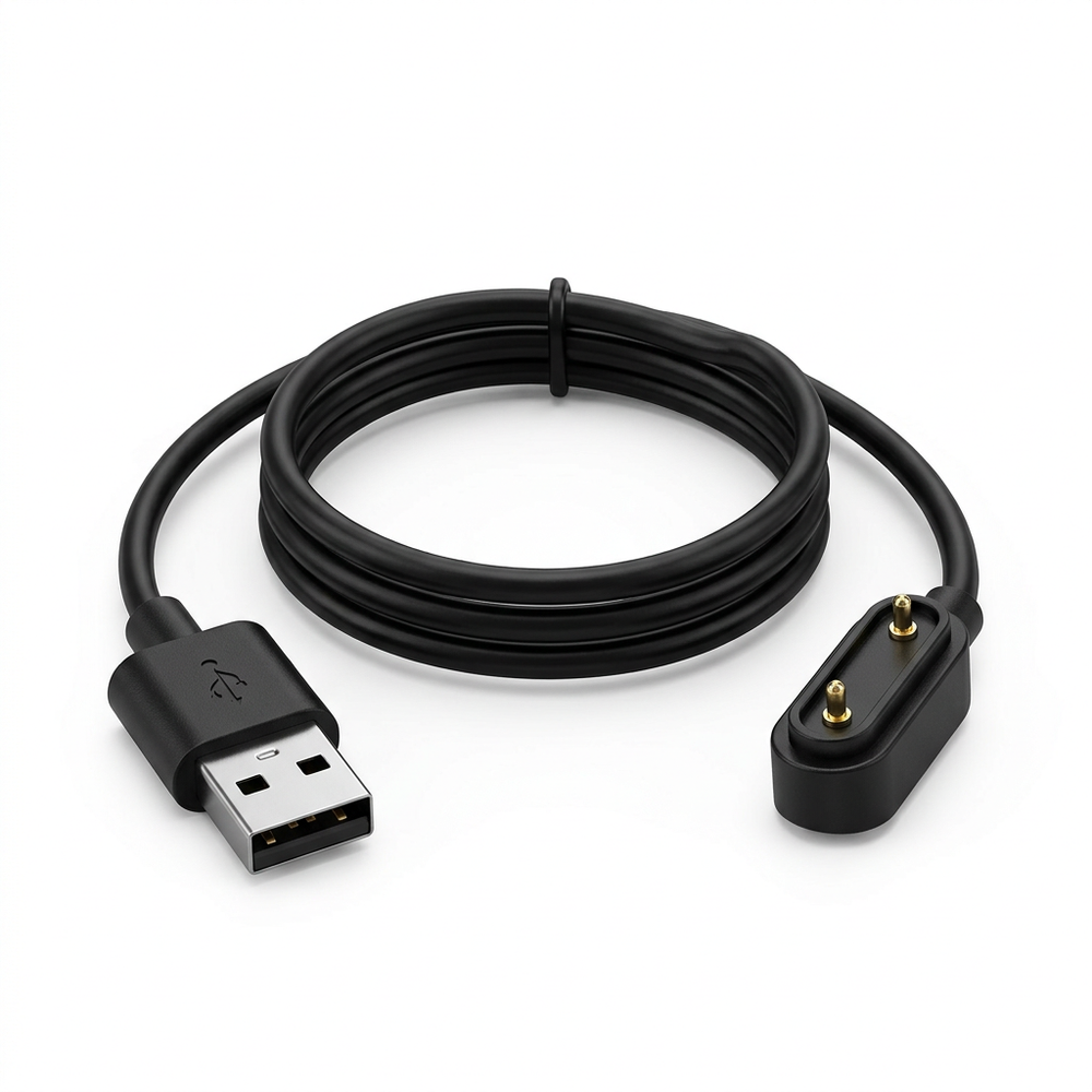 Universal Smart Watch Charging Cable 2-Pin 2.84mm USB Data Magnetic Charger UK